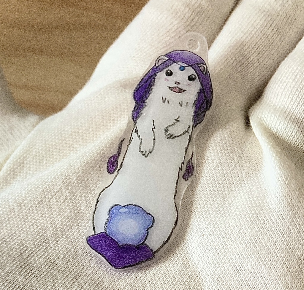 フェレット妖怪「さとり」チャーム