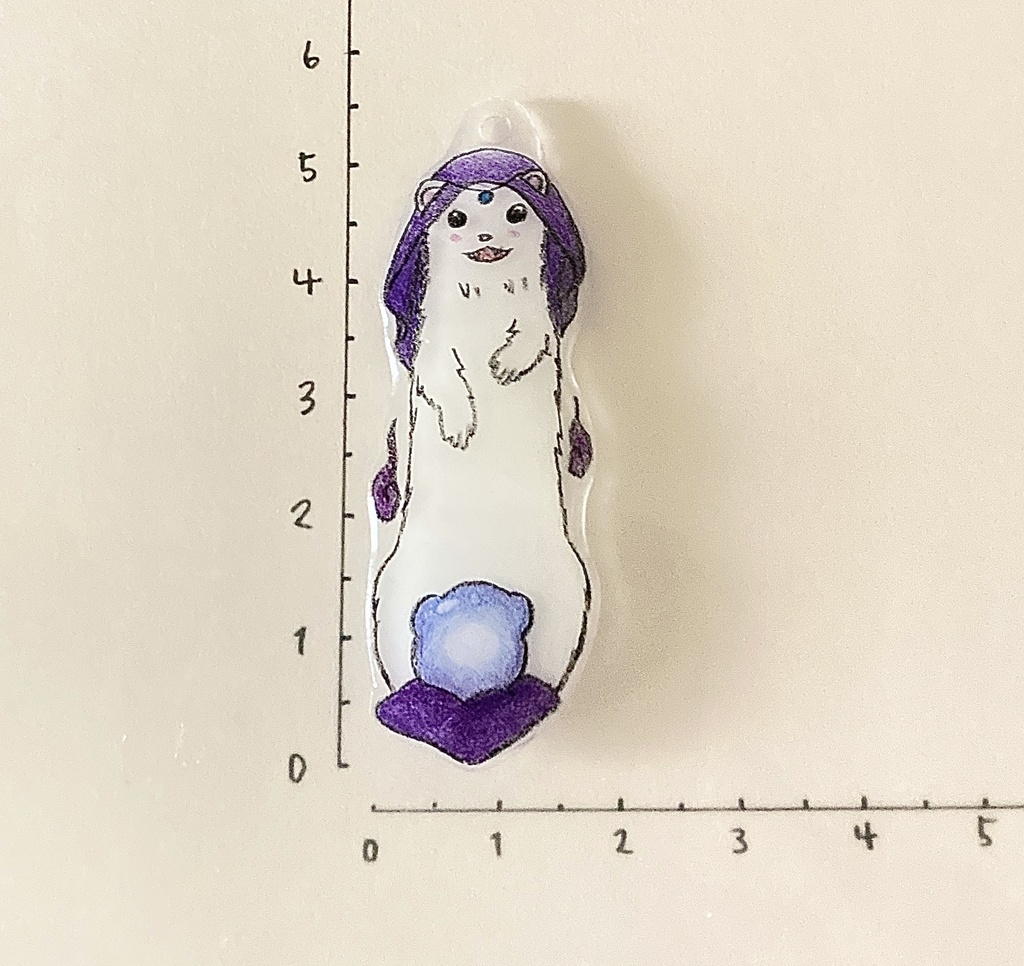 フェレット妖怪「さとり」チャーム