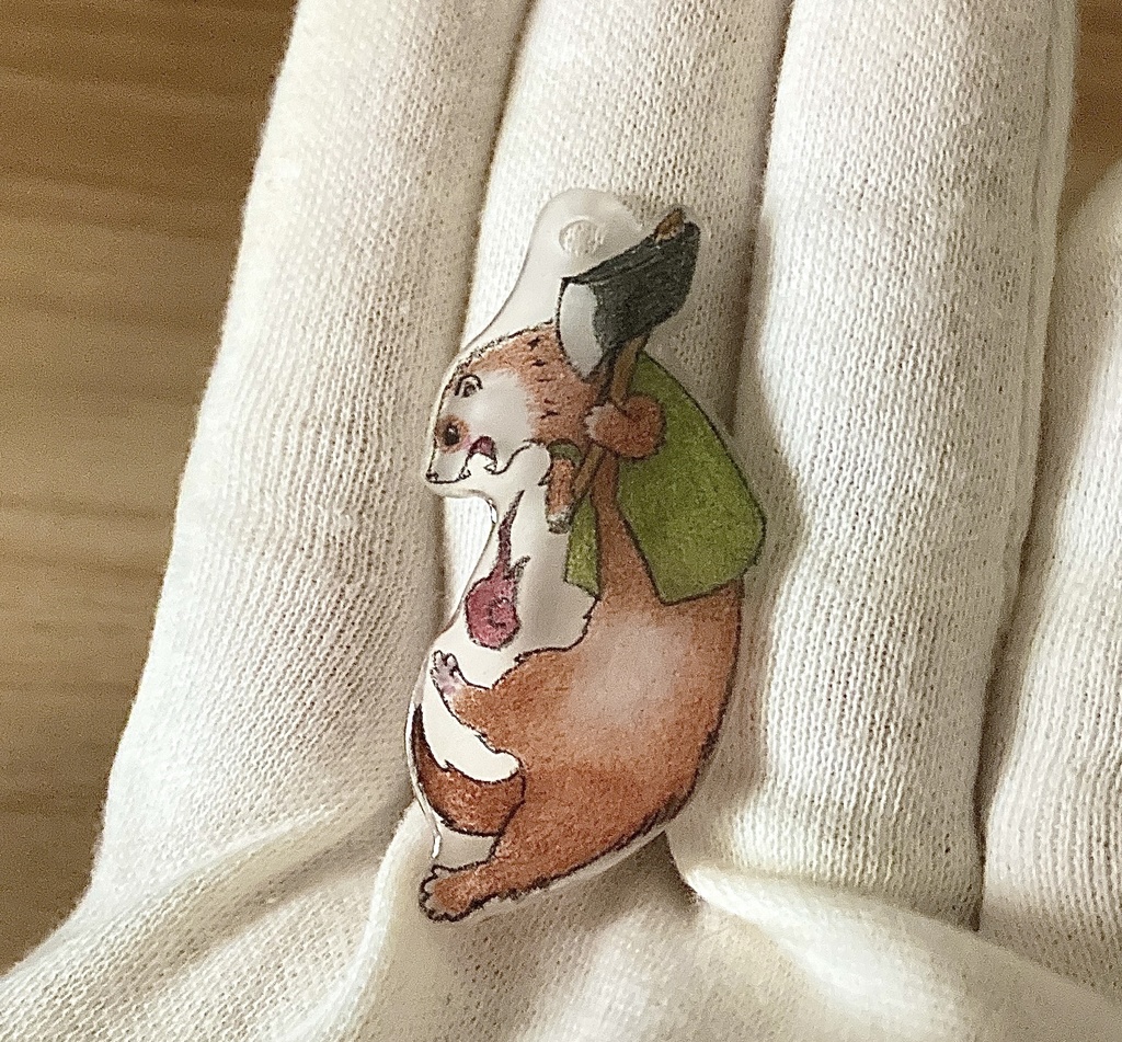 フェレット妖怪「ふるそま」チャーム