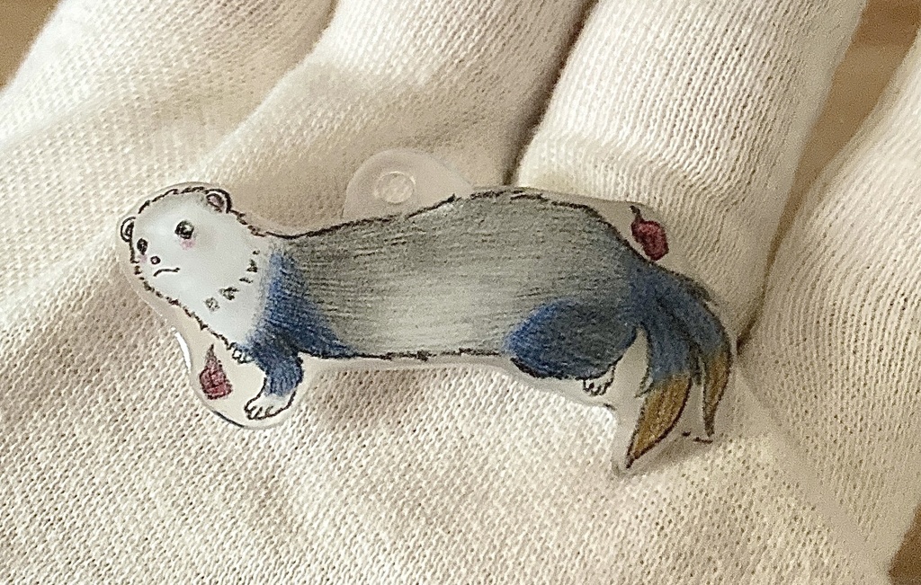 フェレット妖怪「ねこまた」チャーム