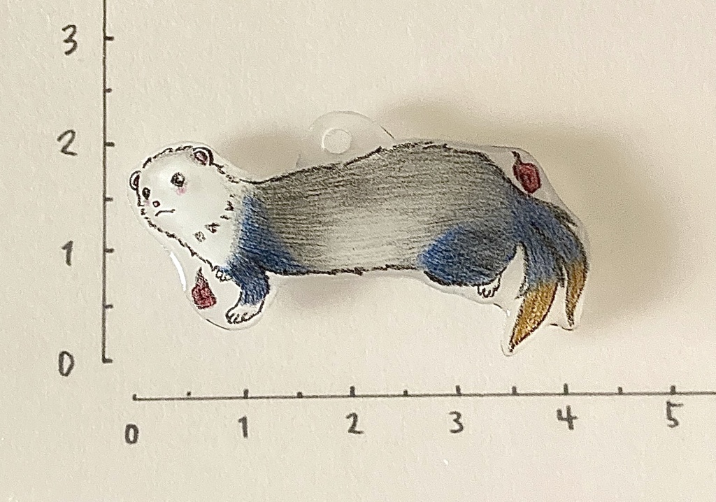 フェレット妖怪「ねこまた」チャーム