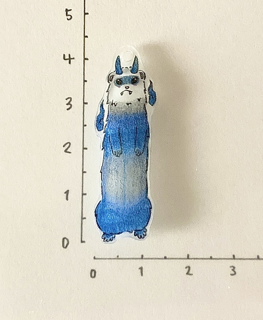 フェレット妖怪「赤鬼」「青鬼」チャーム