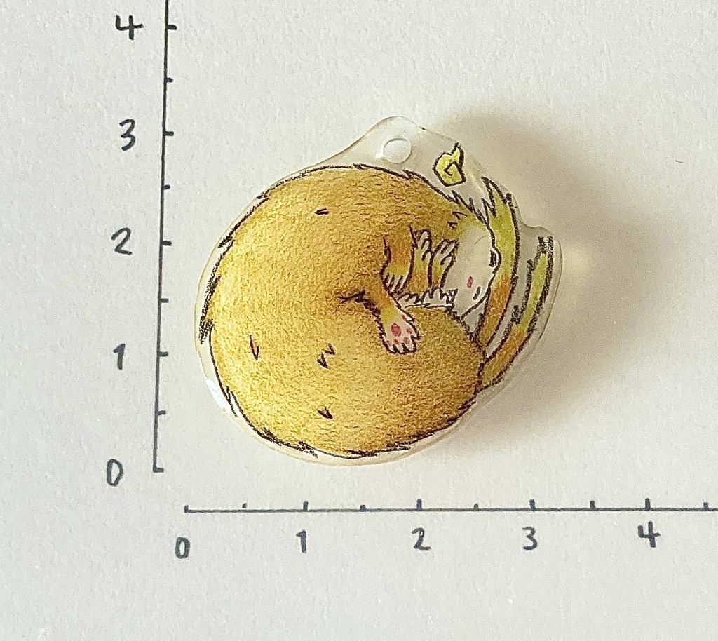 フェレット妖怪「雷獣(らいじゅう)」チャーム