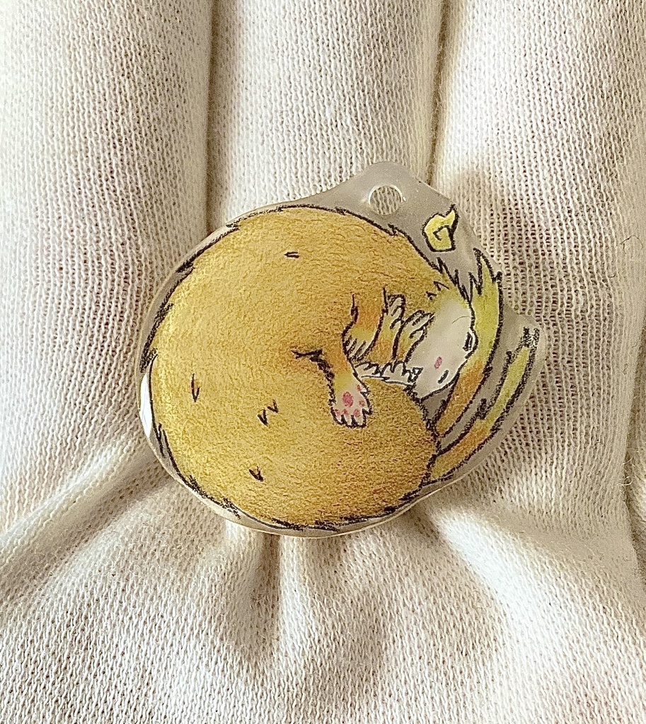 フェレット妖怪「雷獣(らいじゅう)」チャーム