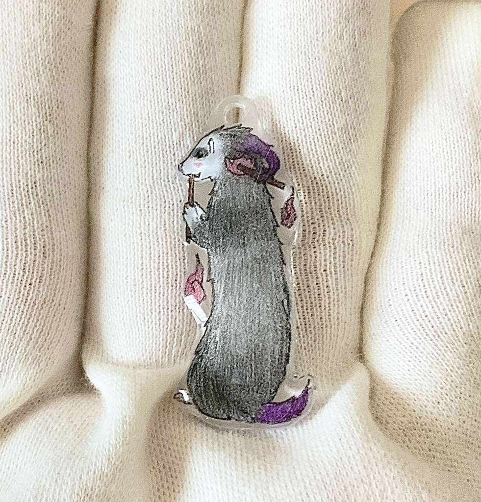 フェレット妖怪「二口女(ふたくちおんな)」チャーム