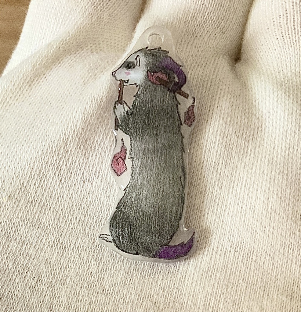 フェレット妖怪「二口女(ふたくちおんな)」チャーム