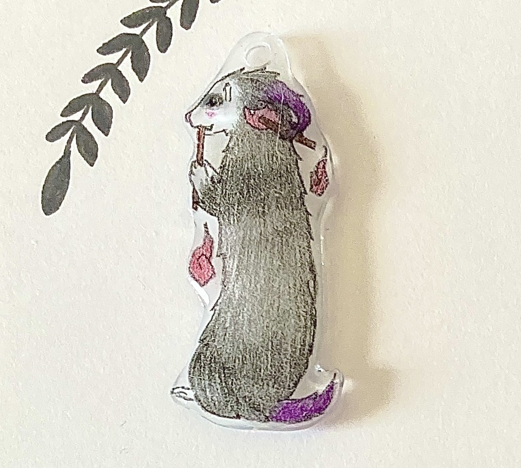 フェレット妖怪「二口女(ふたくちおんな)」チャーム