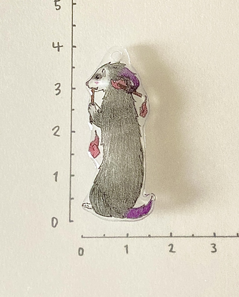 フェレット妖怪「二口女(ふたくちおんな)」チャーム