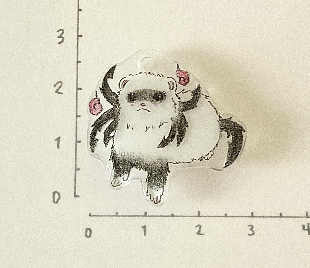 フェレット妖怪「針女(はりおんな)」チャーム