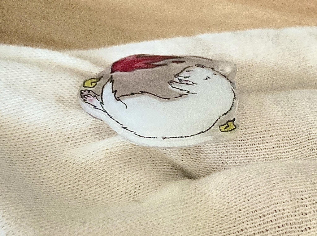 フェレット妖怪「提灯火(ちょうちんび)」チャーム