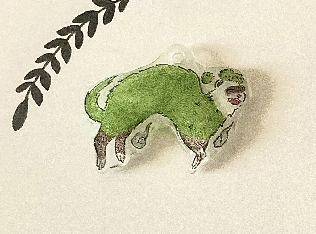 フェレット妖怪「土転び(つちころび)」チャーム