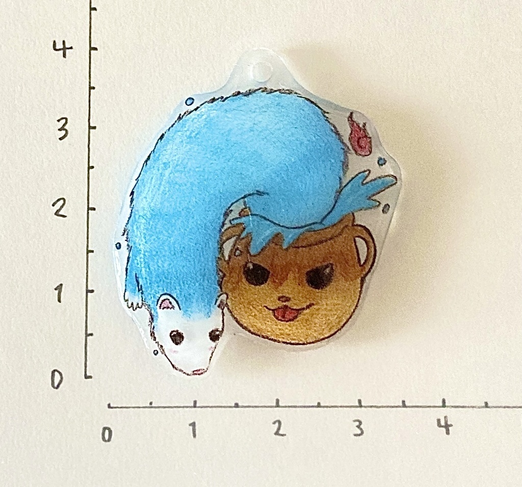 フェレット妖怪「瓶長(かめおさ)」チャーム