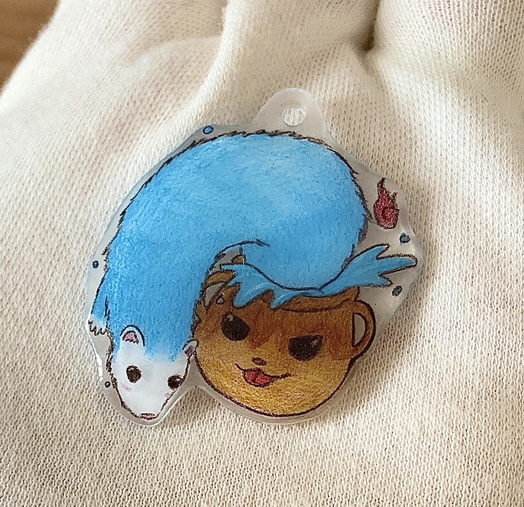 フェレット妖怪「瓶長(かめおさ)」チャーム