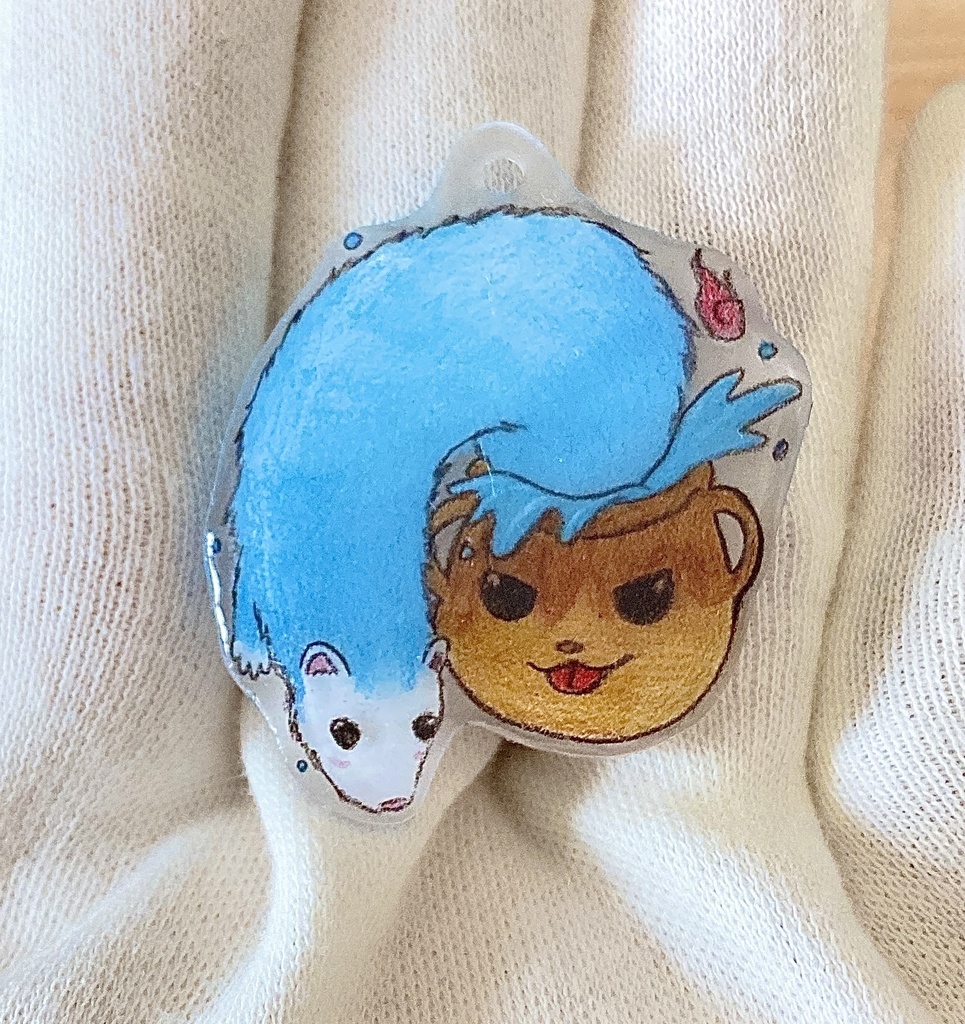 フェレット妖怪「瓶長(かめおさ)」チャーム