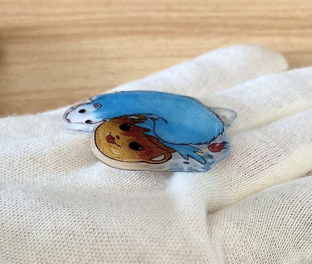 フェレット妖怪「瓶長(かめおさ)」チャーム