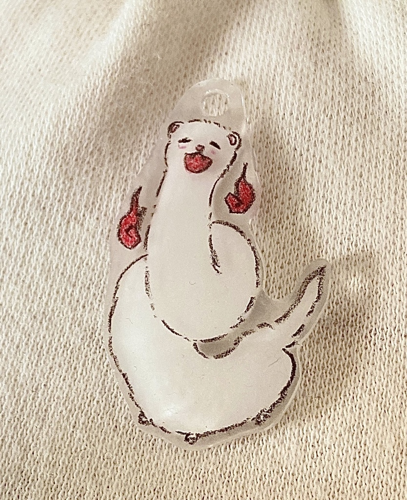 フェレット妖怪「ろくろ首」チャーム