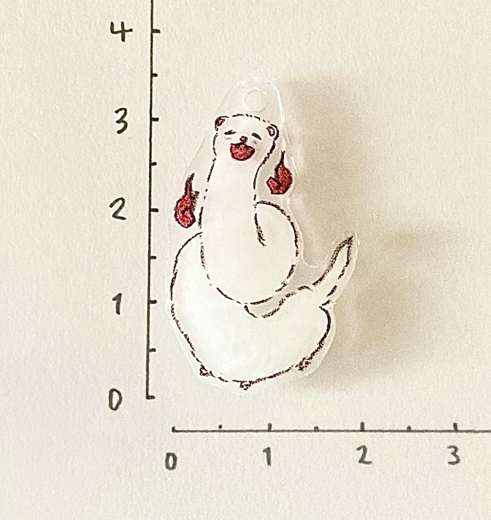 フェレット妖怪「ろくろ首」チャーム