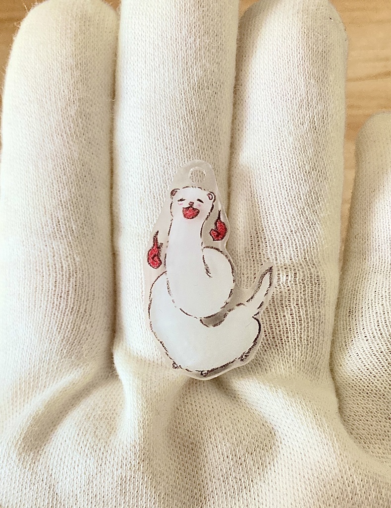 フェレット妖怪「ろくろ首」チャーム