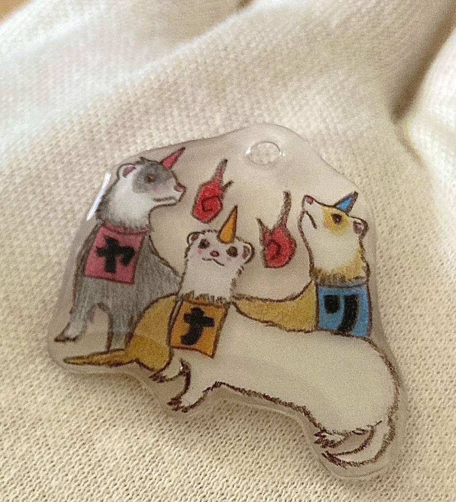 フェレット妖怪「家鳴(やなり)」チャーム