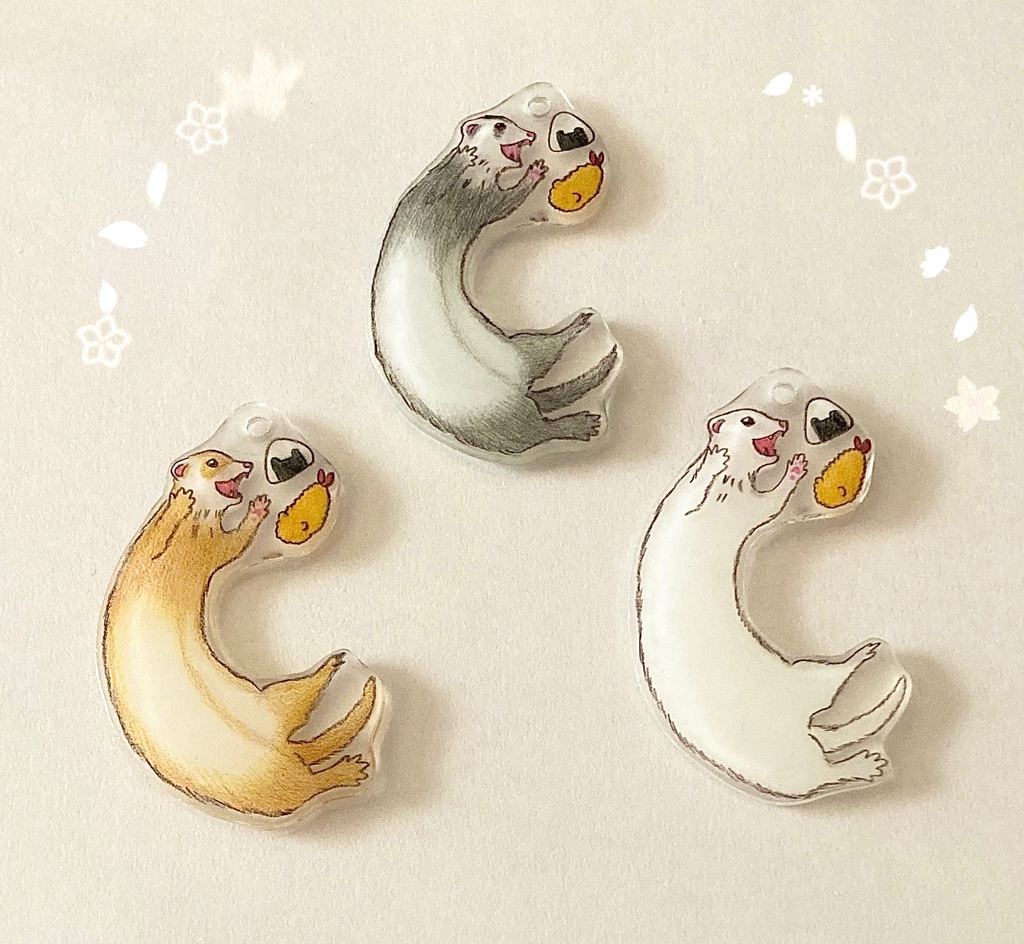 【宝物みーつけた！】ぼくのたからものとフェレットチャーム(全3種)