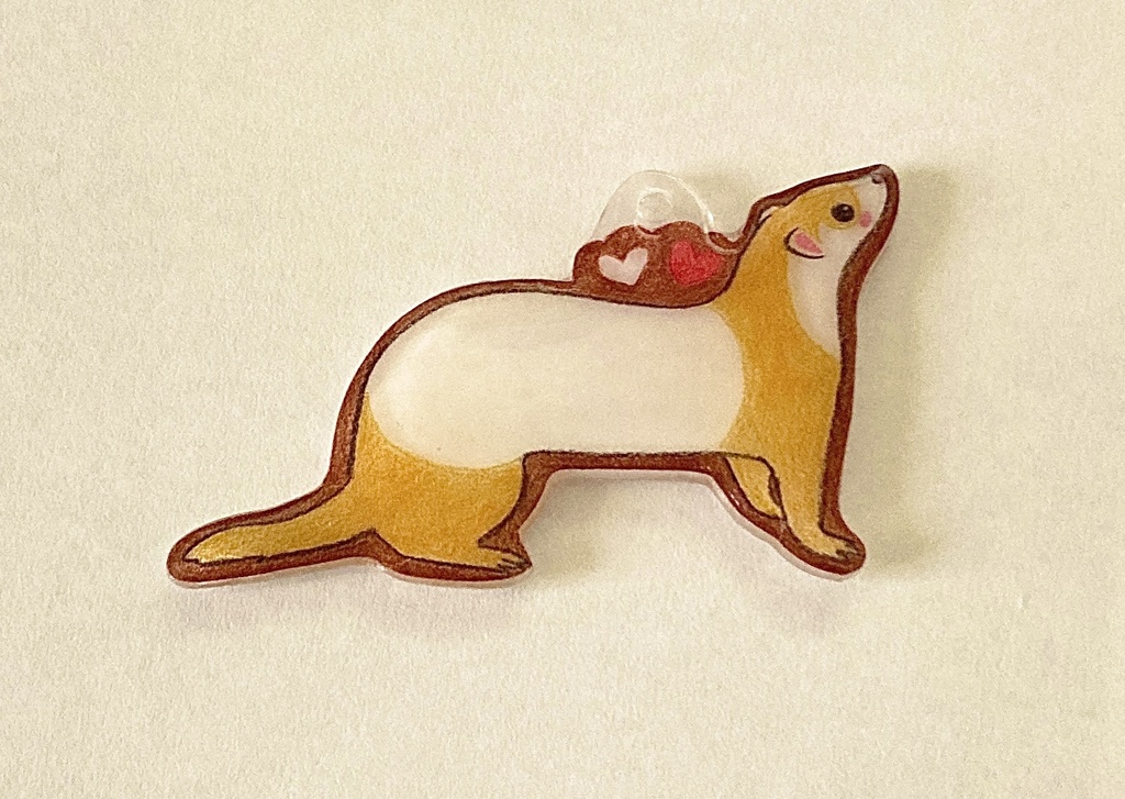 「ねぇねぇ、あそぼ!!」大好きを届けにきたフェレットチャーム(全3種)