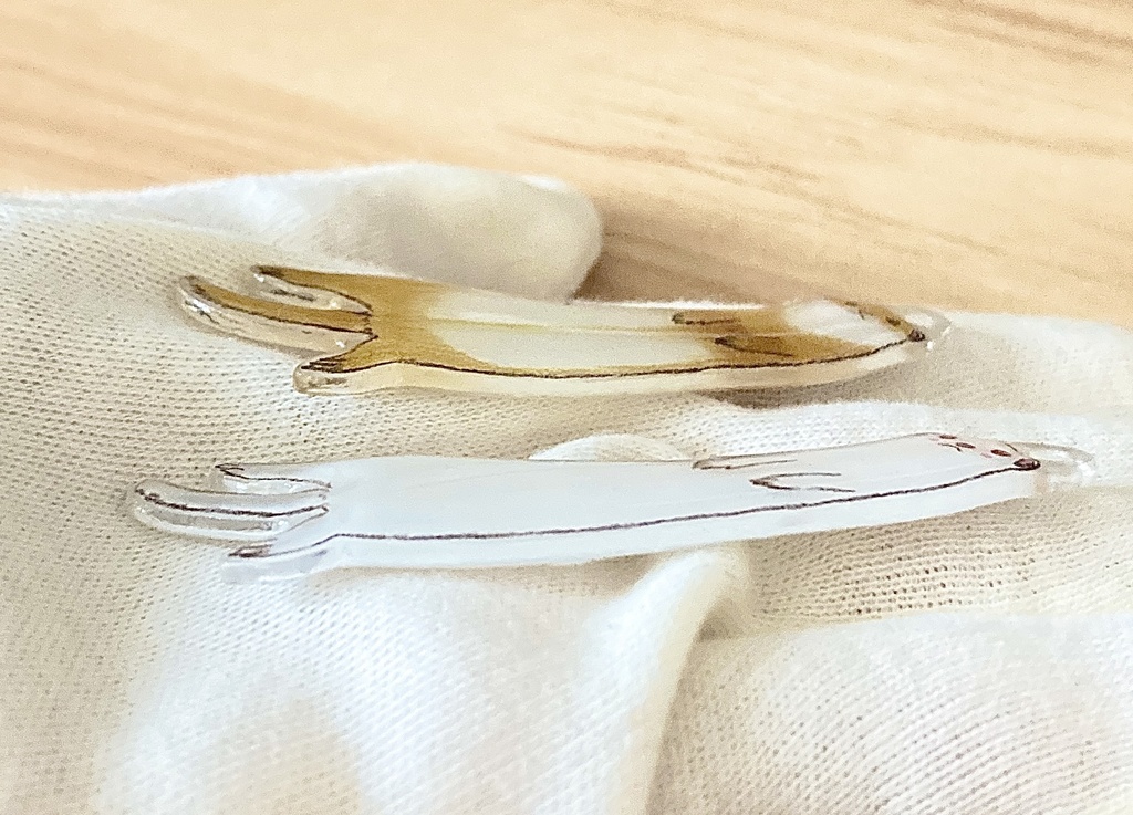 なに見てるの?ごろん寝フェレットチャーム(全4種)