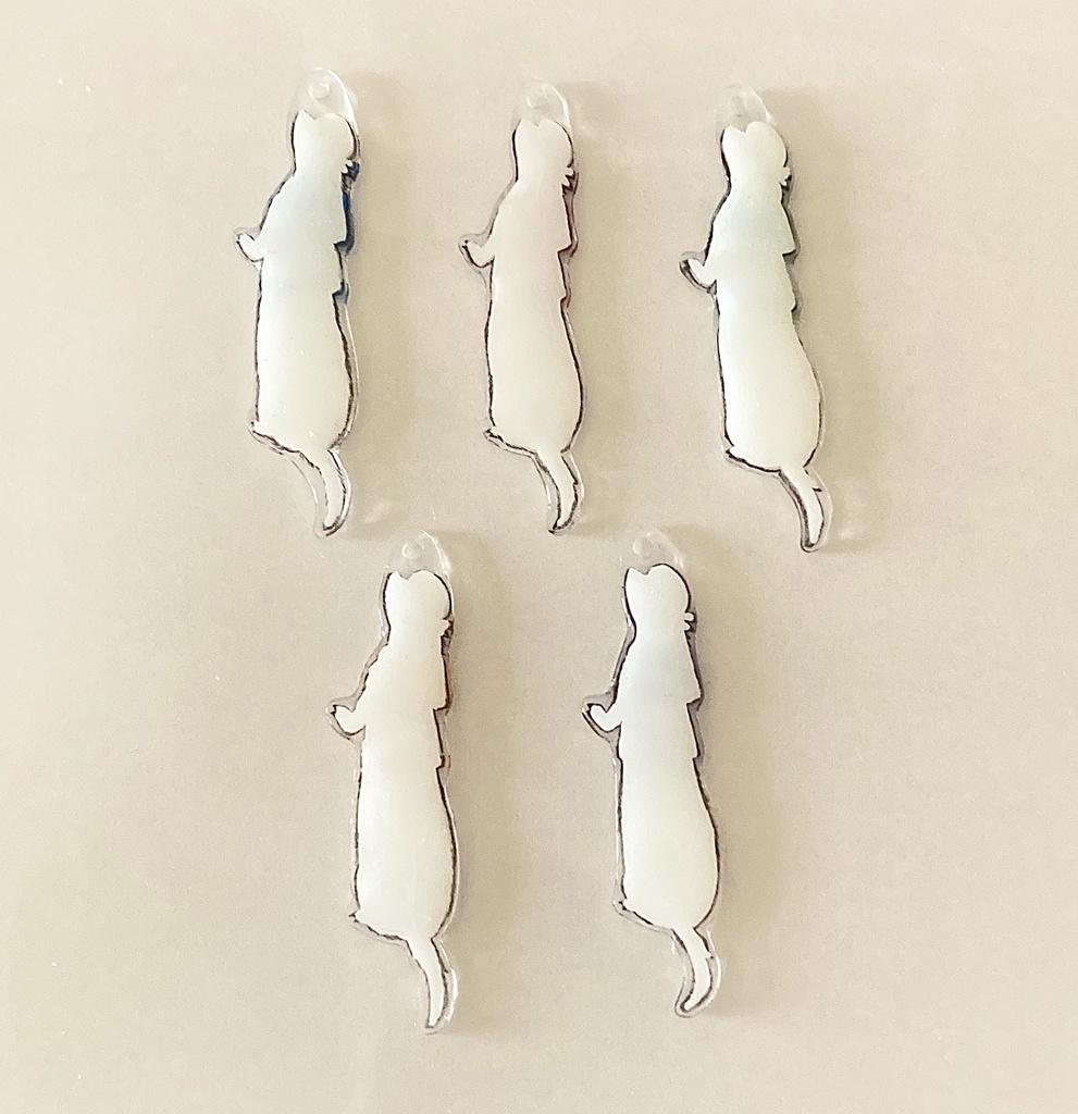 あっちに島を発見!水兵さんのフェレットチャーム(全5種)