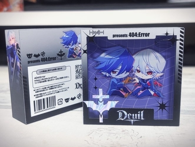 スマユリ6面アクリルブロック