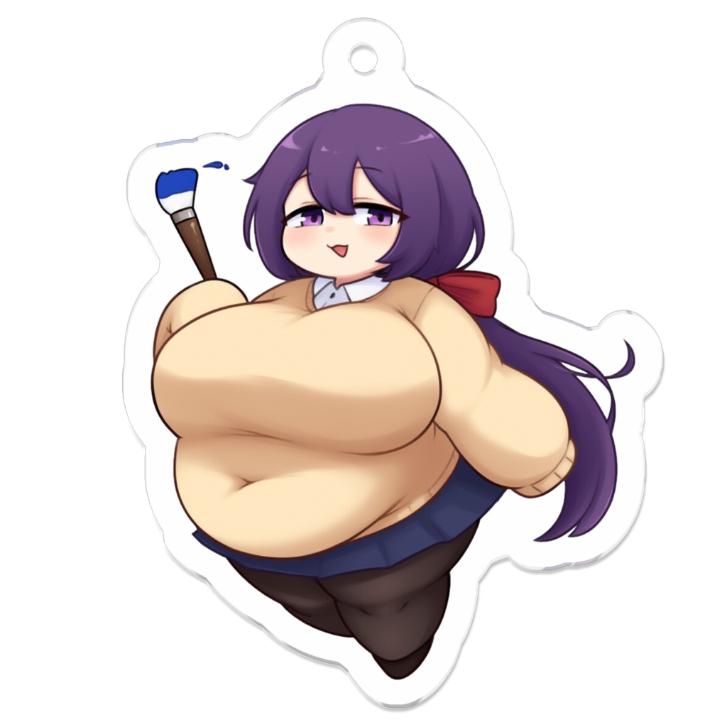 SDキャラアクリルキーホルダー 神楽てい