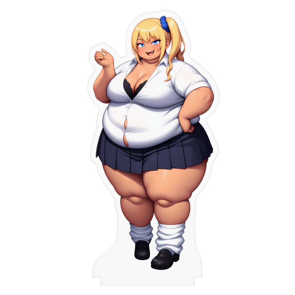 制服女子肥満化シリーズ アクリルフィギュア 相沢きり