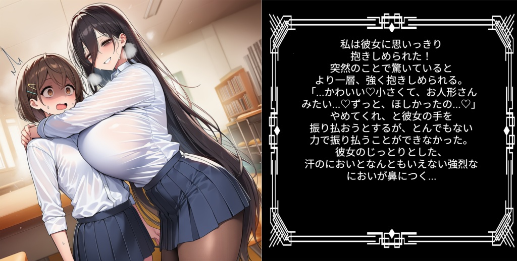 制服女子肥満化シリーズ外伝その3