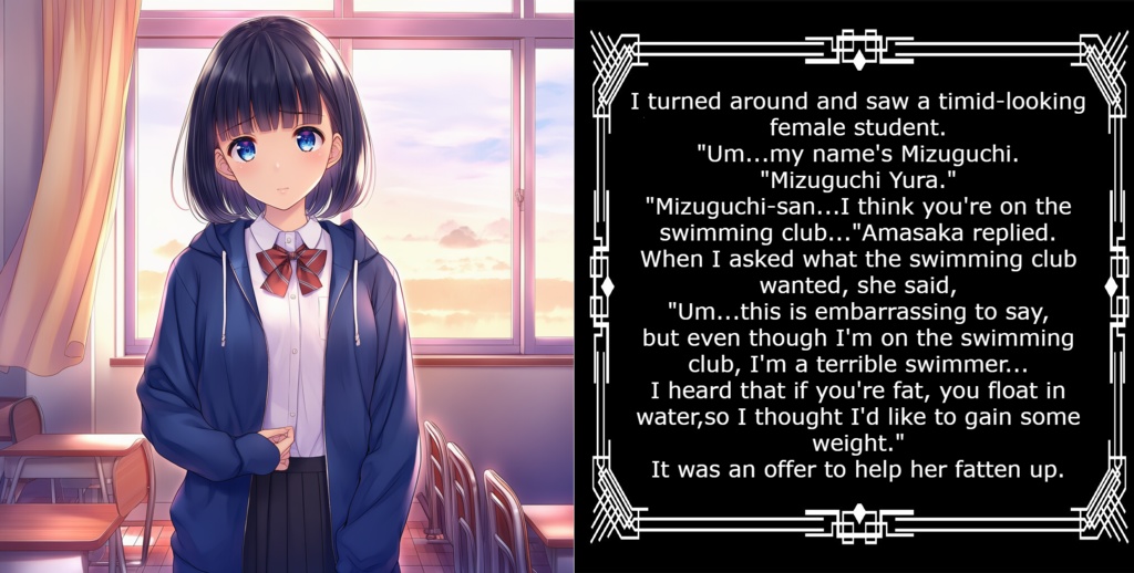 制服女子肥満化シリーズ外伝その3