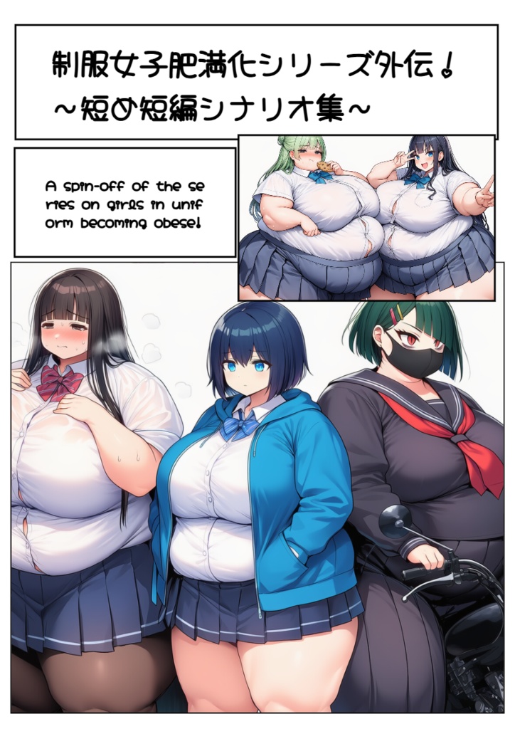 制服女子肥満化シリーズ外伝その3