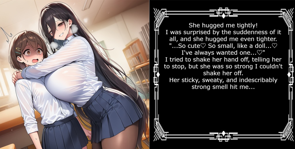 制服女子肥満化シリーズ外伝その3