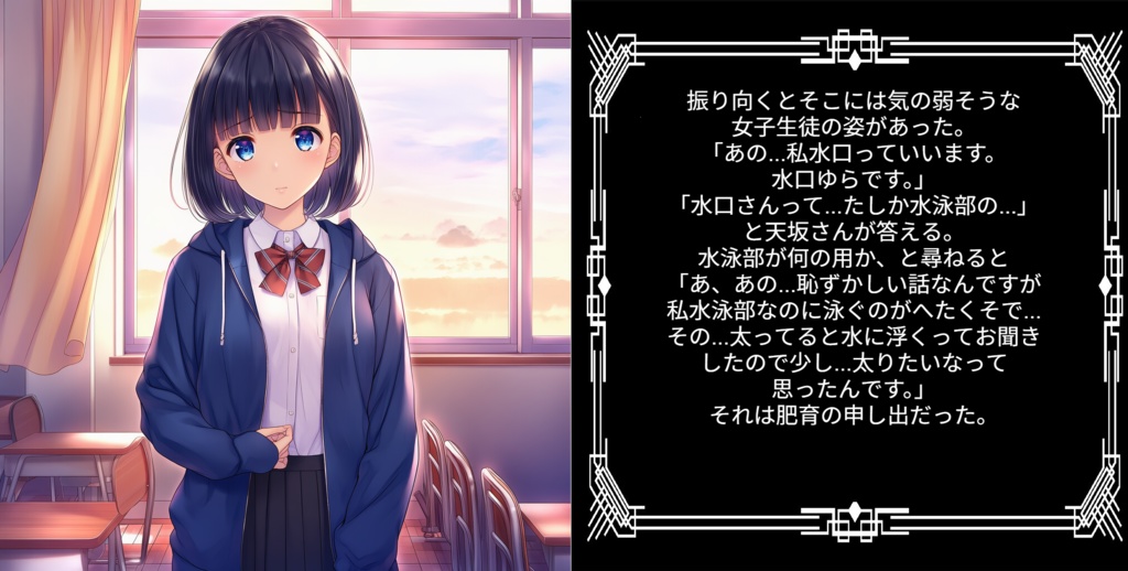 制服女子肥満化シリーズ外伝その3