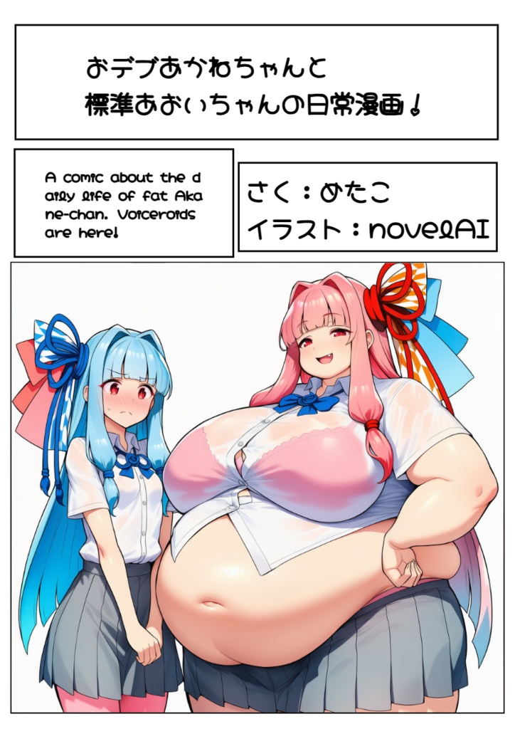 おデブあかねちゃんの日常漫画　第1話～3話