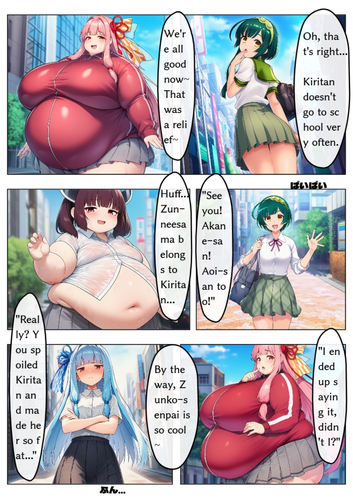 おデブあかねちゃんの日常漫画 第1話~3話