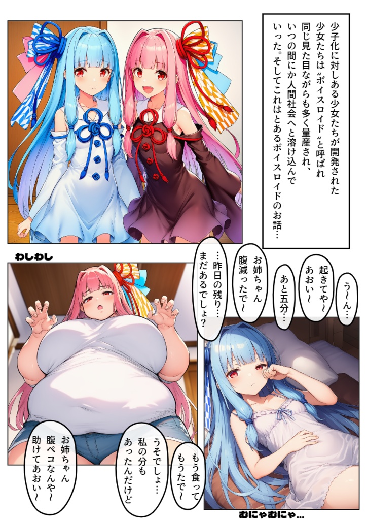 おデブあかねちゃんの日常漫画 第1話~3話