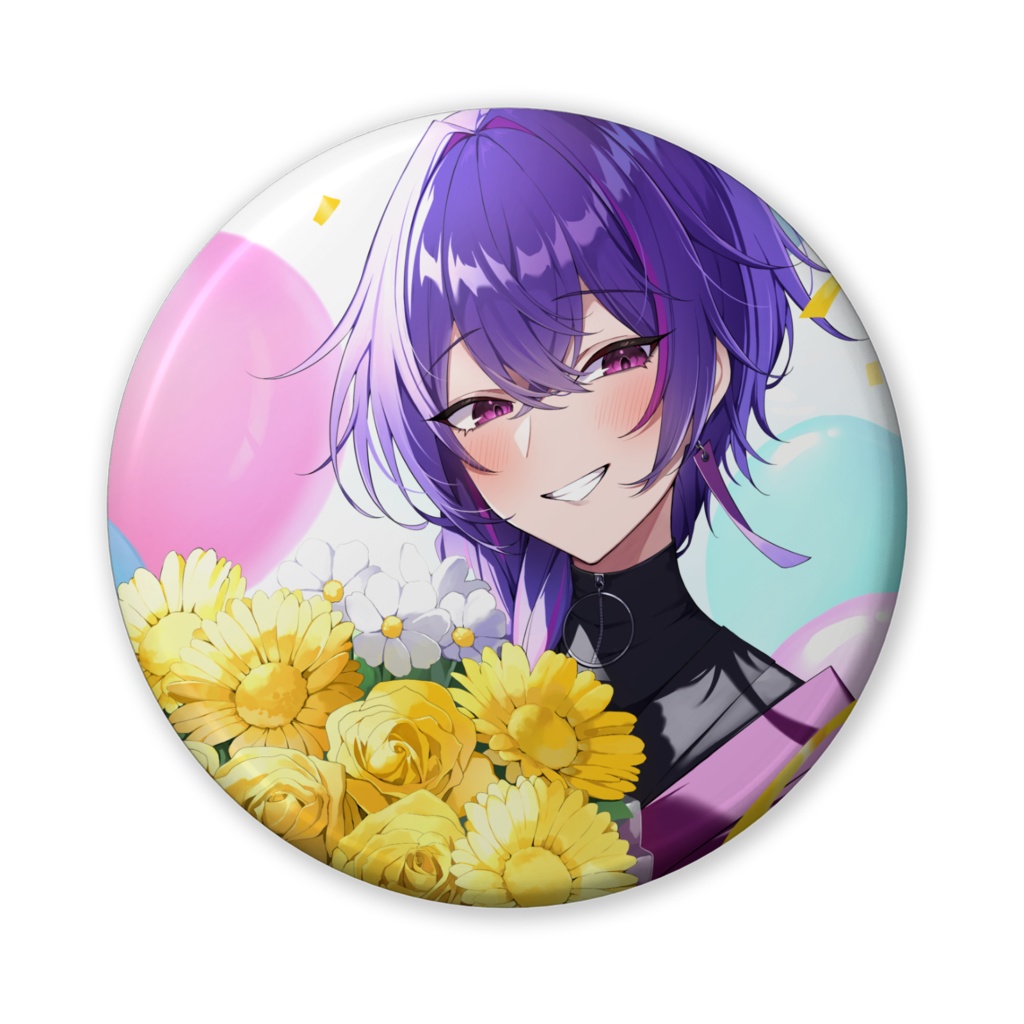 神楽ひいろ 缶バッジ