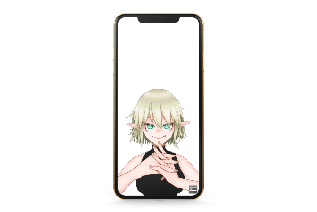 【ダウンロード素材】モバイル用壁紙(水橋パルスィ)