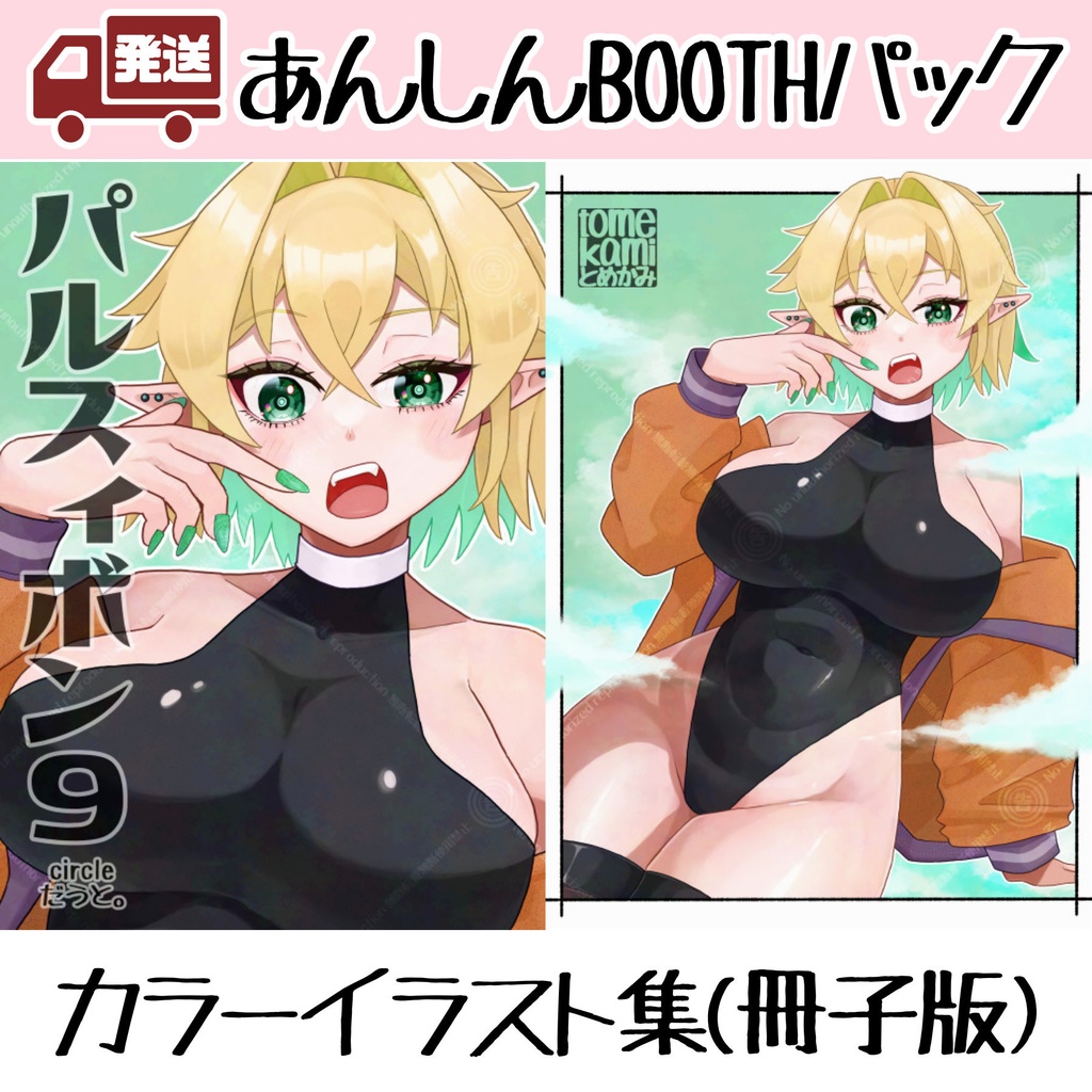 【カラーイラスト集（自宅発送）】パルスィボン9（東方project）
