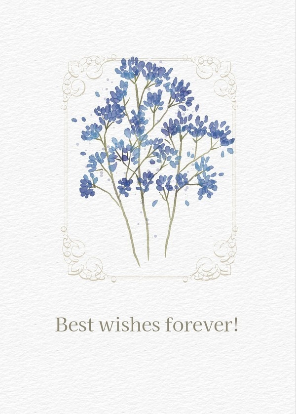 Best wishes forever!