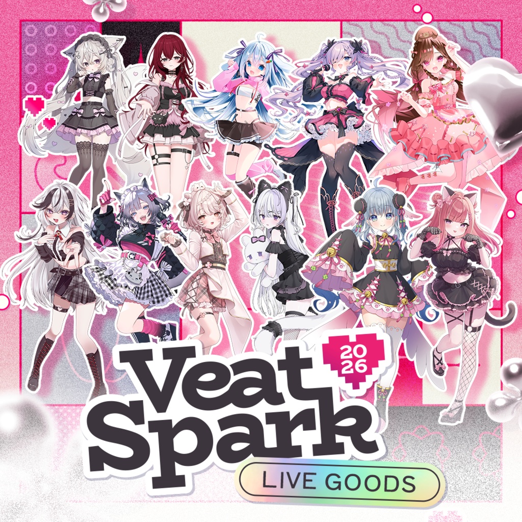 VeatSpark2026 缶バッジ