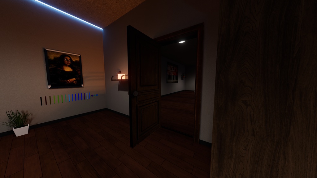 VRC DOOR/Key Bedroom Door/Private Door