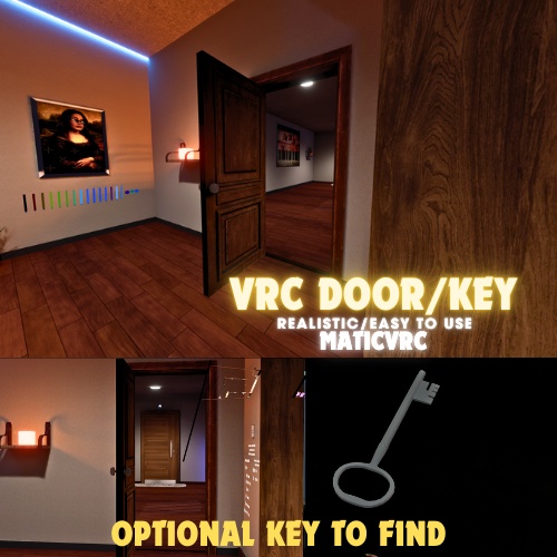 VRC DOOR/Key Bedroom Door/Private Door