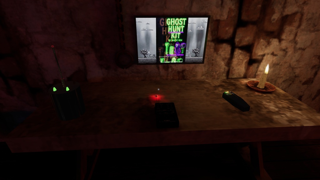 Ghost Hunting Kit HALLOWEEN VR CHAT