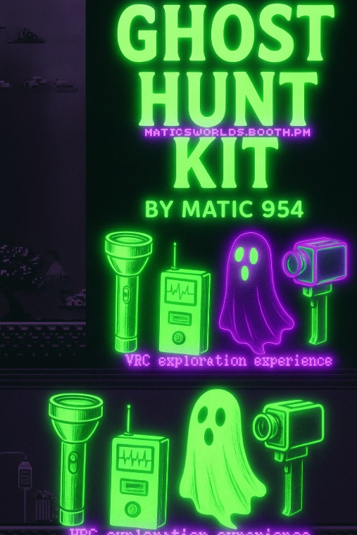 Ghost Hunting Kit HALLOWEEN VR CHAT