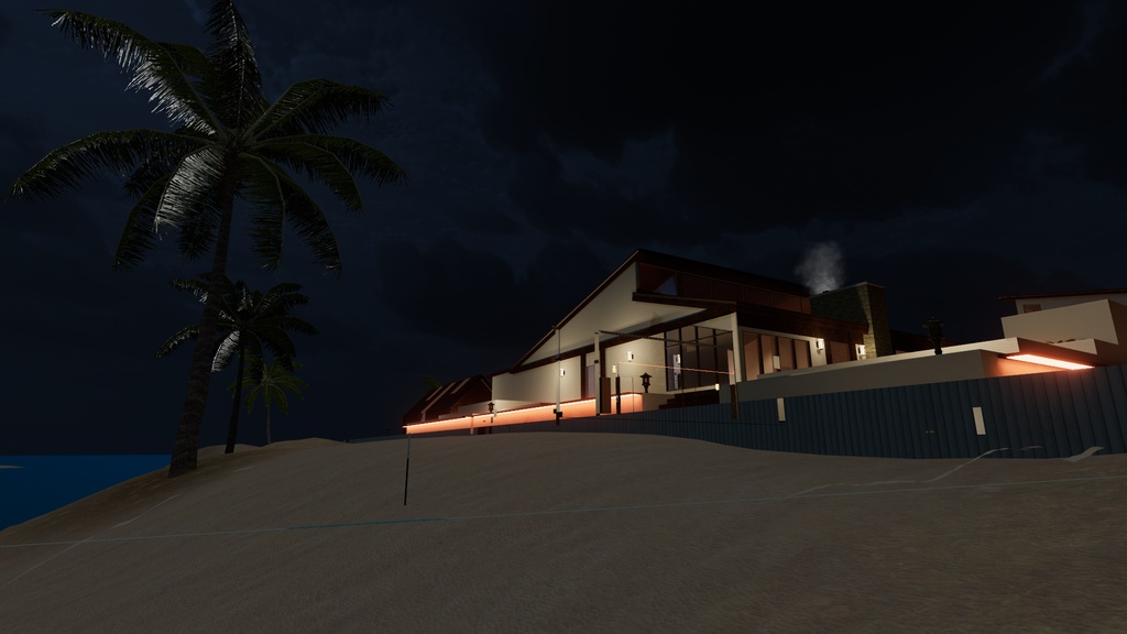 Modern Island Home VRCHAT