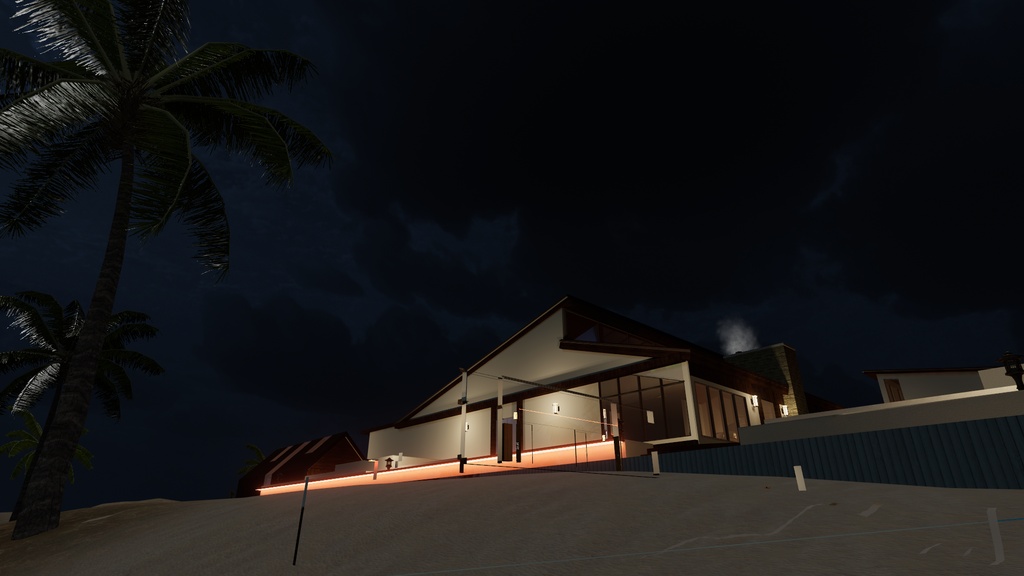 Modern Island Home VRCHAT