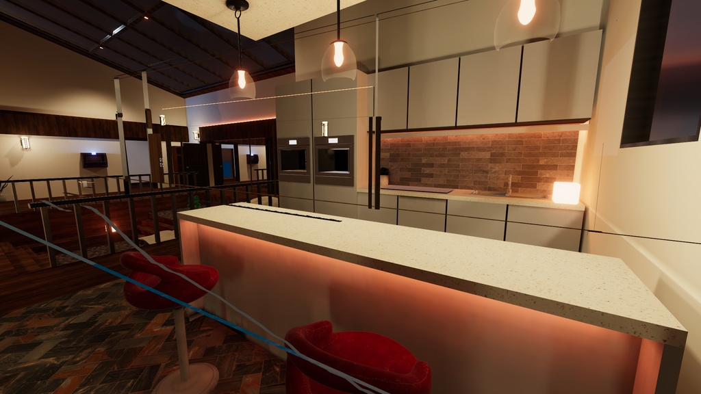 Modern Island Home VRCHAT